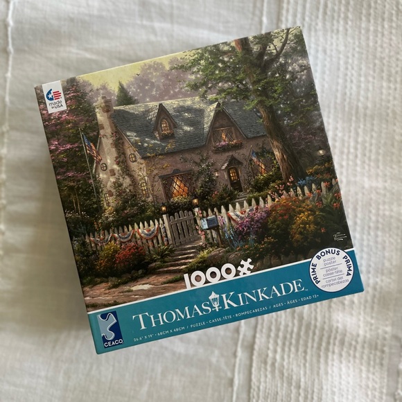 Thomas Kinkade 1000 Piece Puzzle - Picture 1 of 2